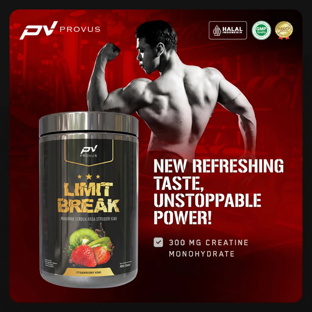 Limit Break 450 gram - Strawberry Kiwi