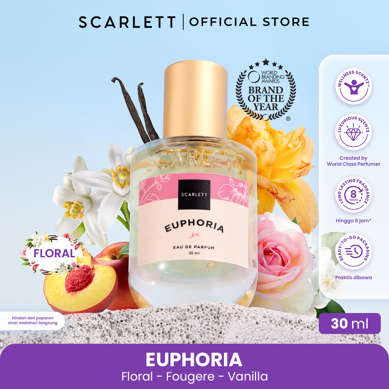 Scarlett Euphoria Eau De Parfum 30ml