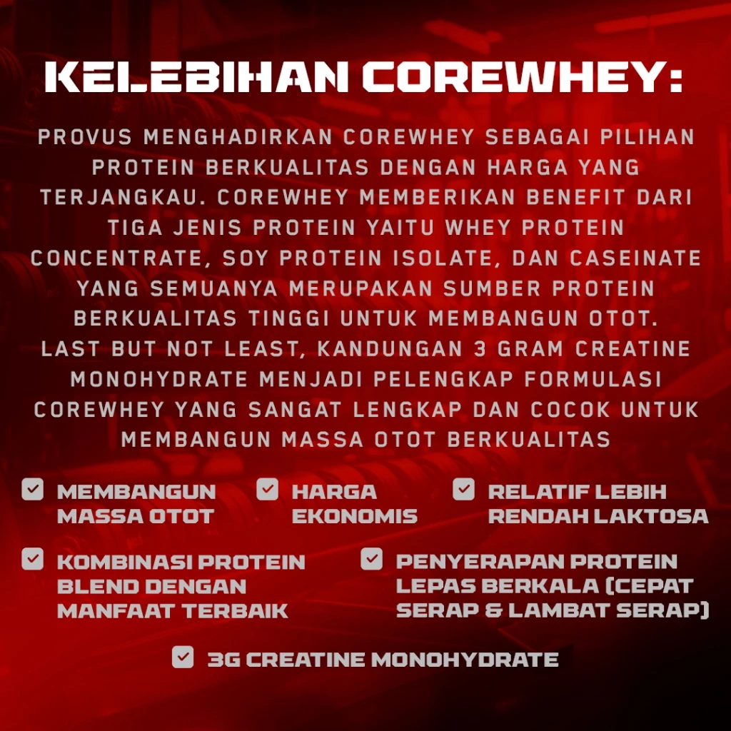 Corewhey 900 gram - Rich Chocolate 2