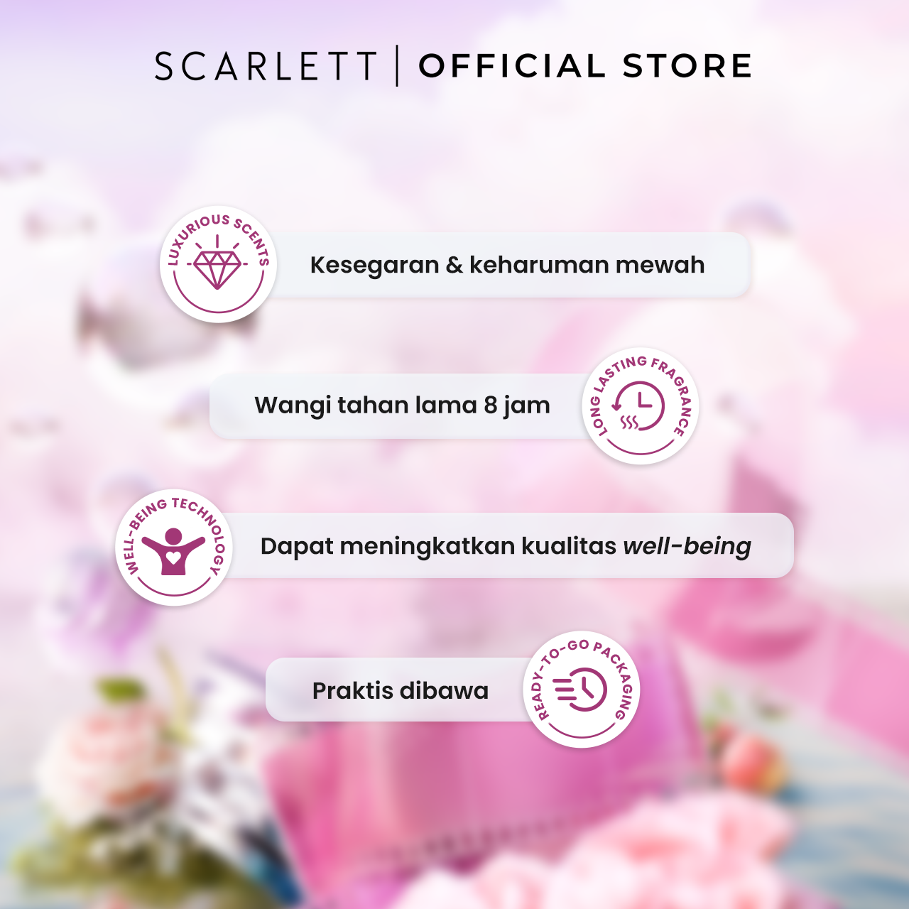 Scarlett Sweet Memories Eau De Parfum 30ml 4