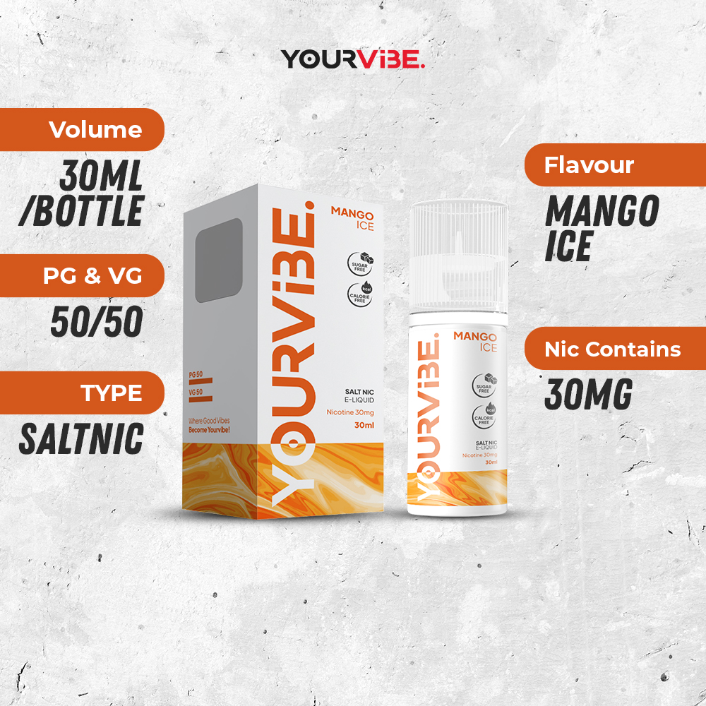 Yourvibe Saltnic New Mango Ice 30ml