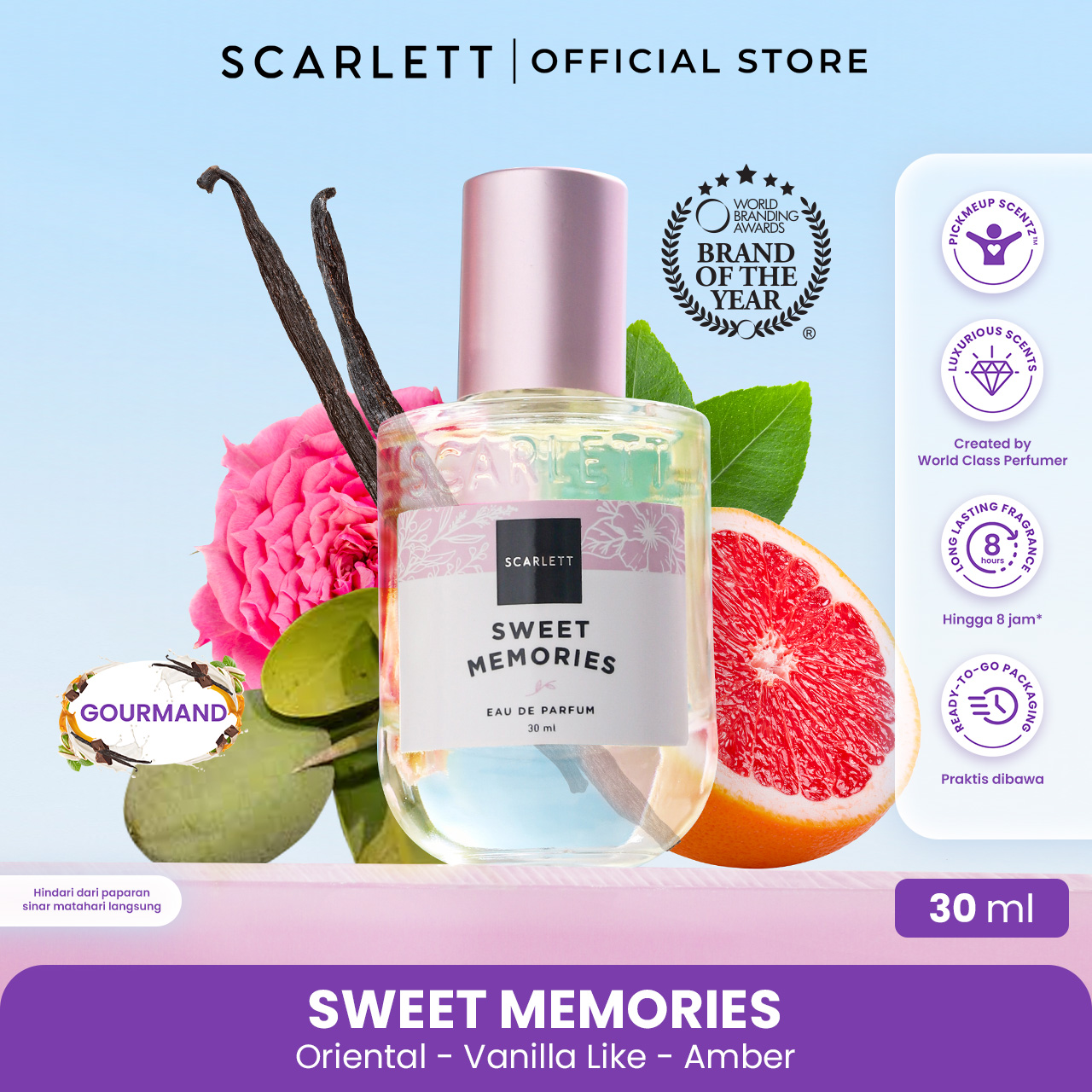 Scarlett Sweet Memories Eau De Parfum 30ml
