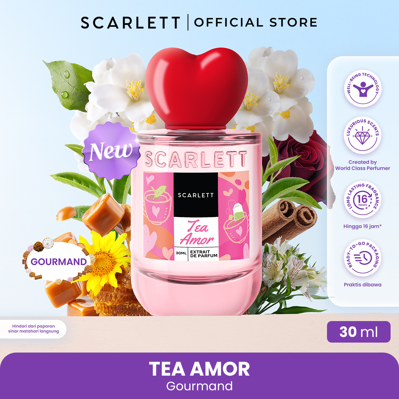 Scarlett Extrait De Parfum Tea Amor 30ml