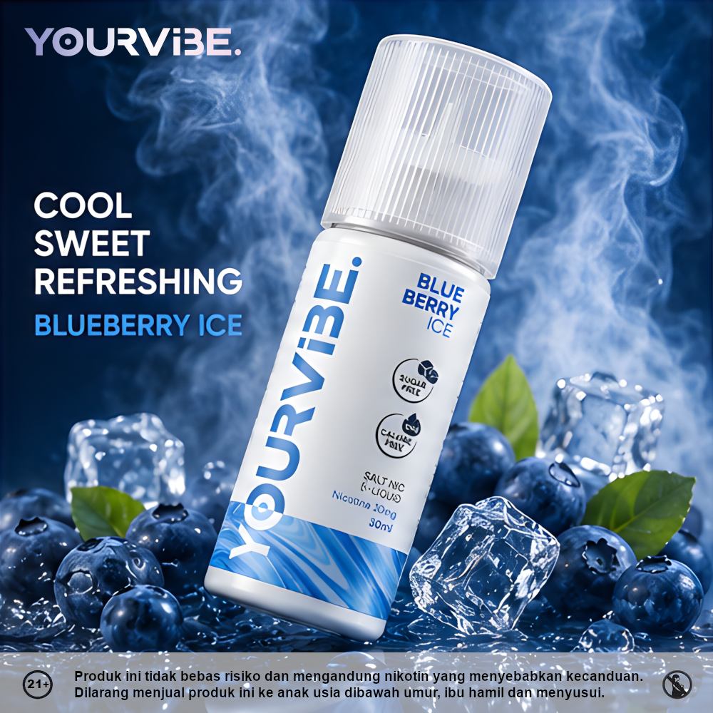 Yourvibe Saltnic New Blueberry Ice 30ml