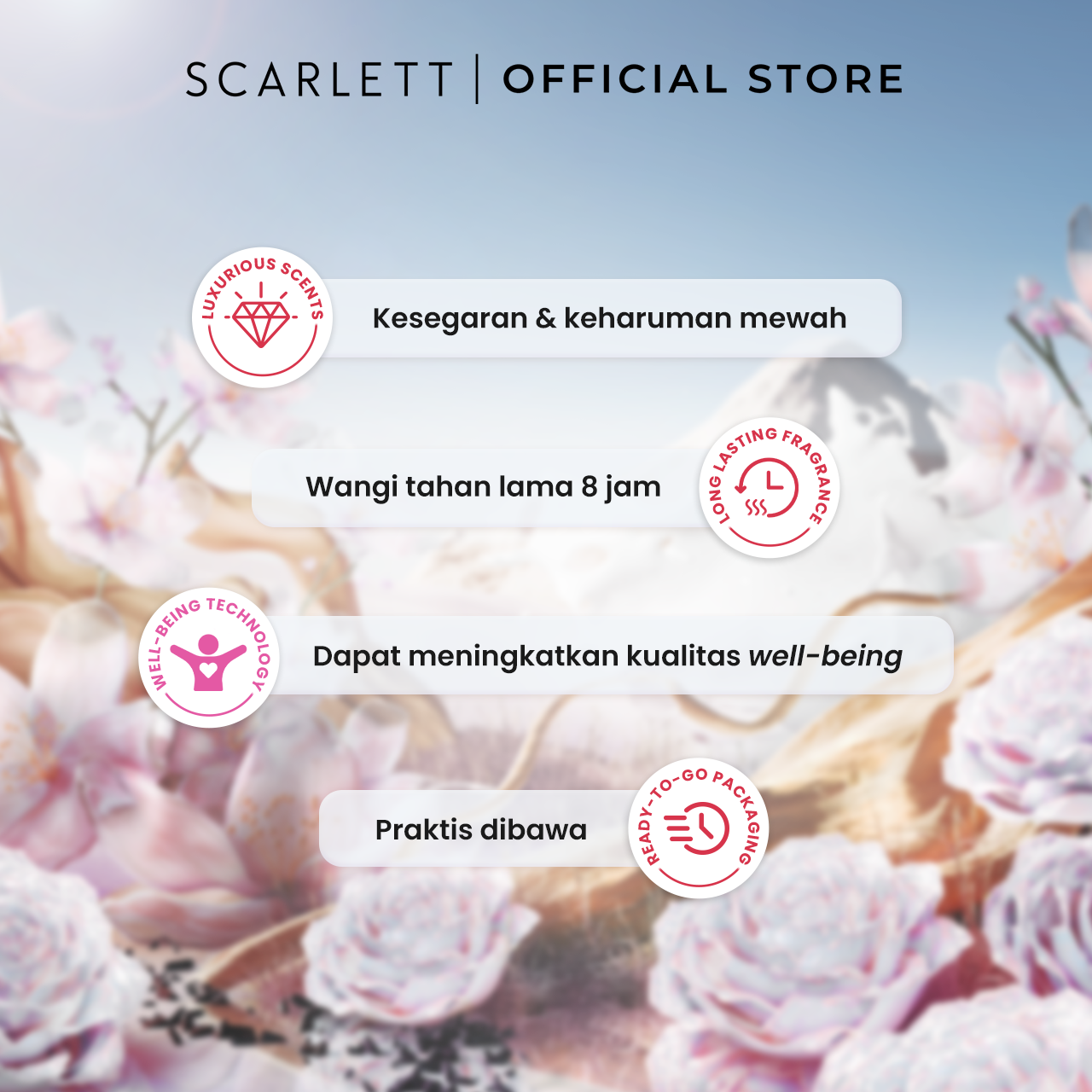 Scarlett Euphoria Eau De Parfum 30ml 4
