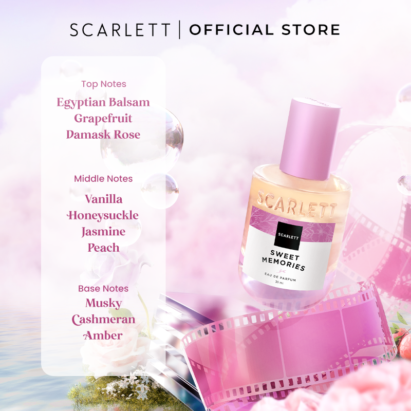 Scarlett Sweet Memories Eau De Parfum 30ml 3