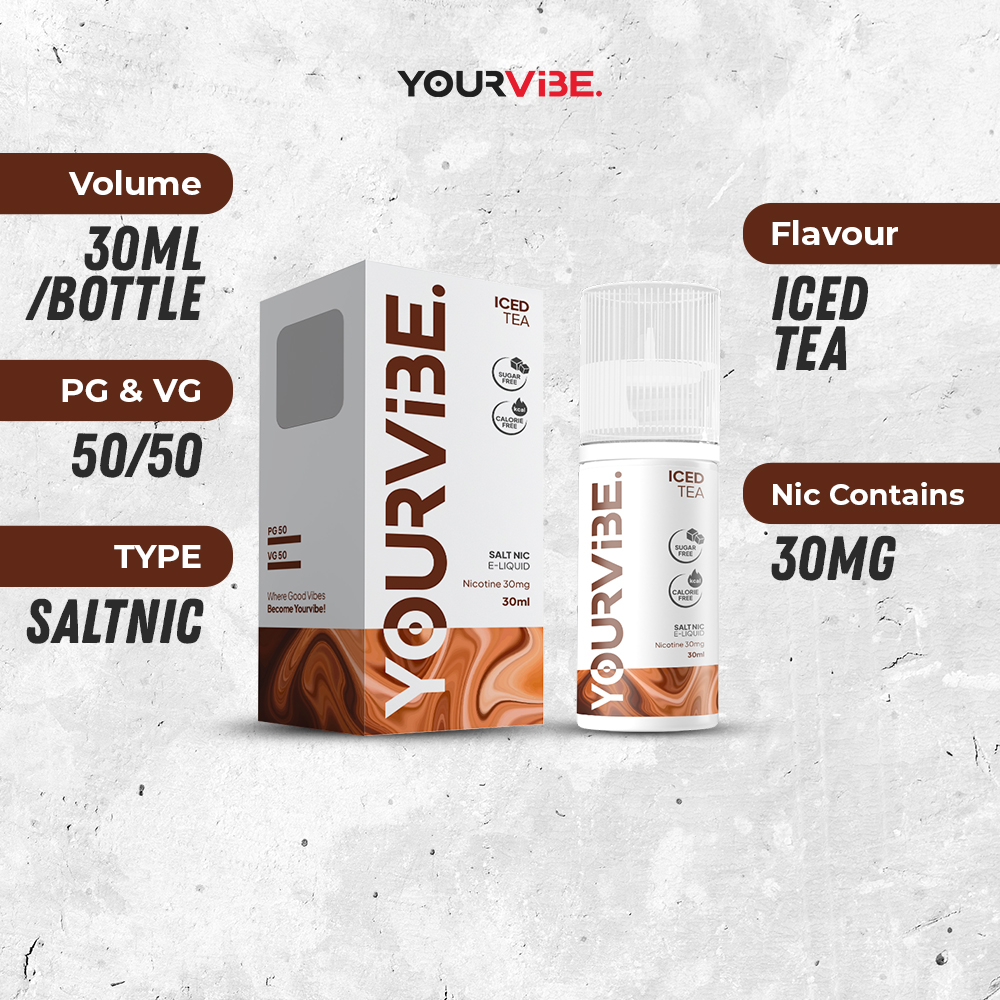 Yourvibe Saltnic New Iced Tea 30ml